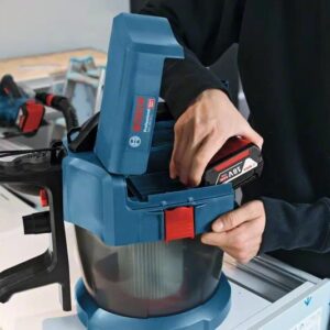 Bosch GAS 18V-10 L Professional Juoda, Mėlyna - Image 2