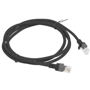 PATCHCORD KAT.6 UTP 1.5M CZARNY FLUKE PASSED LANBERG 10-PACK