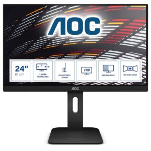 AOC P1 X24P1 kompiuterio monitorius 61 cm (24") 1920 x 1200 pikseliai WUXGA LED Juoda