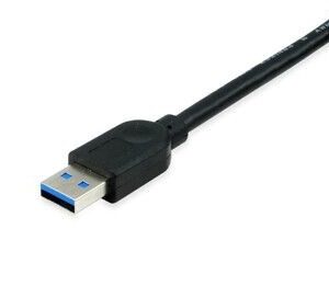 Equip 133348 USB kabelis USB 3.2 Gen 1 (3.1 Gen 1) 15 m USB A Juoda - Image 3