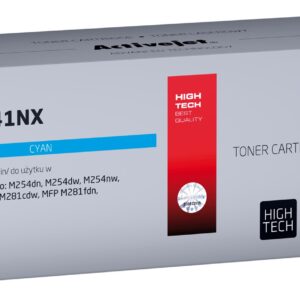 Activejet ATH-F541NX tonerio kasetė HP spausdintuvams; Pakaitinė HP 540 CF541X; Aukščiausia; 2500 puslapių; mėlyna