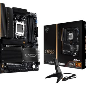 Asrock X870 Taichi Creator AMD X870 AM5 lizdas ATX