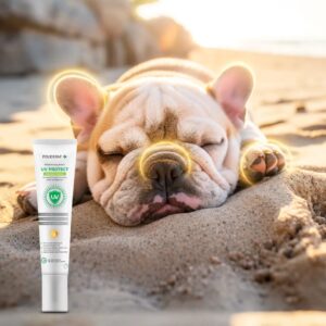 JM SANTE Poliderm UV Protect – kremas šuniui ir katei – 15ml - Image 2