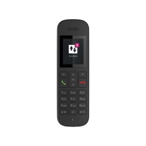 Telekom Sinus A12 Analoginio ryšio / DECT telefonas Juoda - Image 2