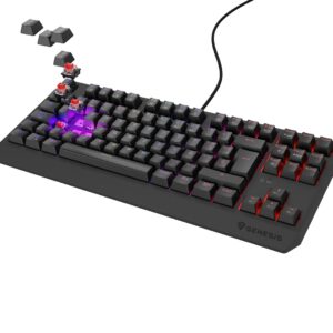 GENESIS Thor 230 TKL klaviatūra Žaidimams USB QWERTY Ispanas Juoda - Image 3