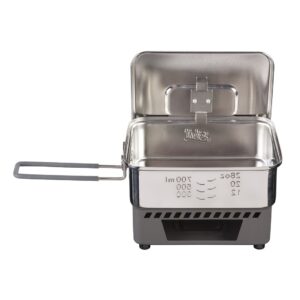 ESBIT CS1100ST turistinis maisto gaminimo indas Komplektas 1,1 L Juoda, Sidabras - Image 3