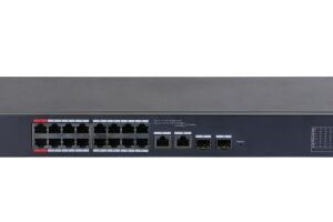 Dahua Technology DH-CS4218-16ET-135 tinklo komutatorius Valdomas L2 Gigabit Ethernet (10/100/1000) Maitinimas per Eternetą (PoE) Juoda