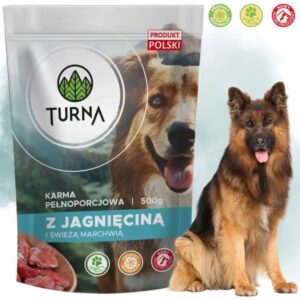 TURNA su ėriena – šlapias pašaras šuniui – 500g - Image 2