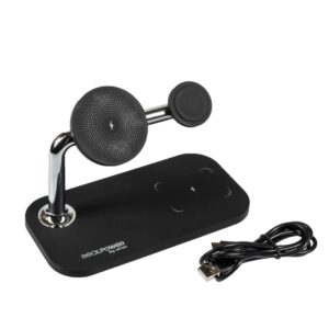 RealPower ChargeAIR Mag Išmanusis telefonas, Išmanusis laikrodis, Planšetinis kompiuteris Juoda USB Belaidis įkrovimas Vidaus - Image 3