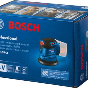 Bosch GEX 185-LI Professional Išcentrinis orbitinis šlifuoklis 10000 OPM Mėlyna - Image 3