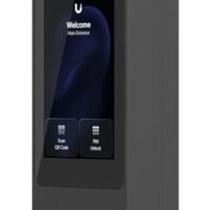 Ubiquiti G6 Pro Entry Išmanus prieigos kontrolės skaitytuvas Juoda