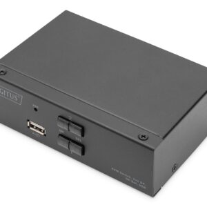Digitus DS-12851 KVM jungiklis Juoda - Image 1