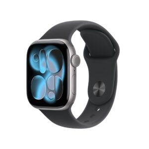 Apple Watch Series 11 OLED 42 mm Skaitmeninis 374 x 446 pikseliai Lietimui jautrus ekranas 5G Pilka „Wi-Fi“ GPS (palydovinis)