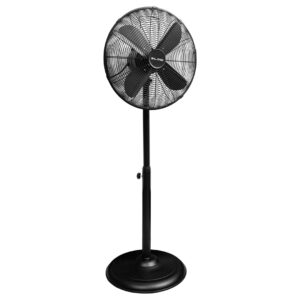 Grindų ventiliatorius 18"/45cm 200W cirkuliacinis varis, auksinis