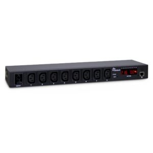Inter-Tech SW-0816 maitinimo paskirstymo įrenginys 8 AC išvestis(ys / čių) Juoda