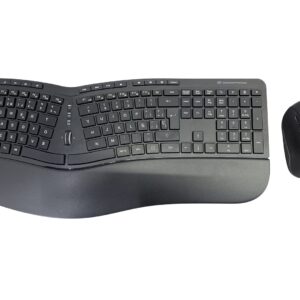Conceptronic ORAZIO02ES klaviatūra Pelė įskaityta Biuras Radijo dažnio belaidė QWERTY Ispanas Juoda - Image 1