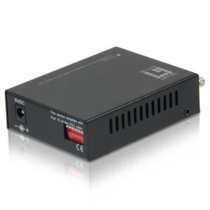 LevelOne FVT-2002 tinklo medijos keitiklis 100 Mbit/ai 1310 nm Juoda - Image 2