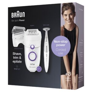 Braun Silk-épil 5 825 Power 28 pincetai Balta, Violetinė - Image 3