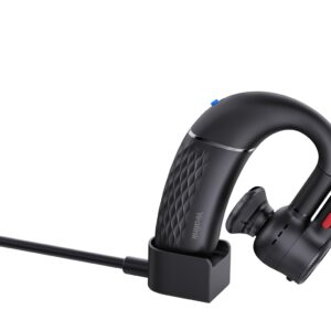 Yealink BH71 Lite Laisvų rankų įranga Vielinis ir Bevielis Ausinės su kabliukais Biuras / skambučių centras C tipo USB Bluetooth Juoda