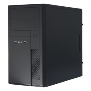 Chieftec XT-01B-350GPB kompiuterio korpusas „Mini Tower“ Juoda 350 W - Image 1