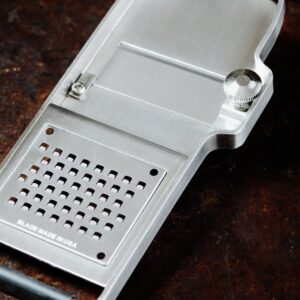 Microplane 43313 Rankinė trintuvė arba pjaustytuvas spiralėmis Suimama tarka Sidabras, Medis - Image 2