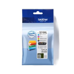 Brother LC3219XLVAL tonerio kasetė 4 vnt Originalus Juoda, Žydras, Rausvai raudona, Geltona