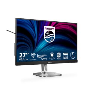 Philips 27B2U4601/00 kompiuterio monitorius 68,6 cm (27") 2560 x 1440 pikseliai Quad HD LCD Pilka - Image 3