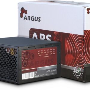 Inter-Tech Argus APS maitinimo blokas 620 W 20+4 pin ATX ATX Juoda - Image 3