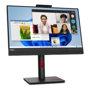 Lenovo ThinkCentre Tiny-In-One 24 Gen 5 kompiuterio monitorius 60,5 cm (23.8") 1920 x 1080 pikseliai „Full HD“ LED Lietimui jautrus ekranas Juoda - Image 2