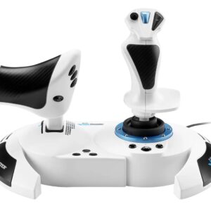 Thrustmaster T.Flight Hotas 5 Microsoft Flight Simulator Edition Balta USB Skraidymo simuliatorius Skaitmeninis PC, PlayStation 5, PlayStation 4 - Image 2