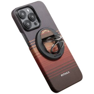 Magnetic holder PITAKA MagEZ Grip 3 MagSafe for phone sunset - Image 7