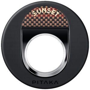 Magnetic holder PITAKA MagEZ Grip 3 MagSafe for phone sunset - Image 2