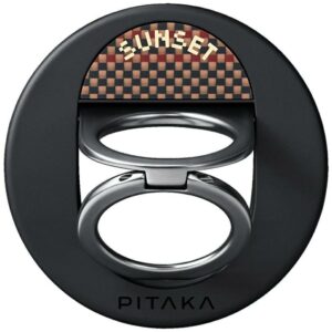 Magnetic holder PITAKA MagEZ Grip 3 MagSafe for phone sunset