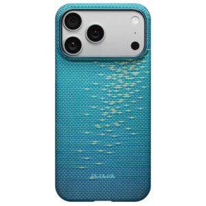 Dėklas PITAKA Ultra-Slim MagSafe Apple iPhone 17 Pro lucid blue
