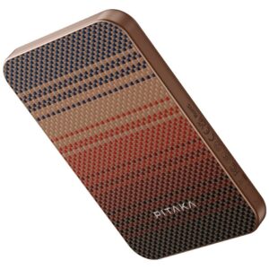 Power bank PITAKA Aramid Fiber Qi2 MagSafe sunset - Image 1