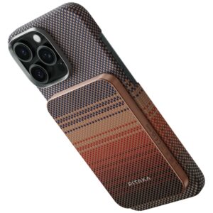 Power bank PITAKA Aramid Fiber Qi2 MagSafe sunset - Image 2