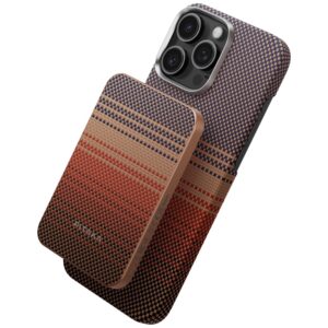 Power bank PITAKA Aramid Fiber Qi2 MagSafe sunset - Image 3