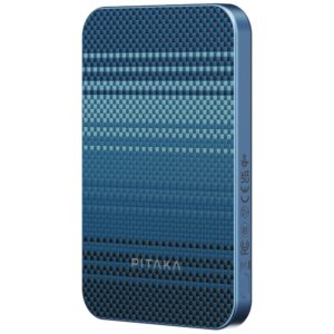 Power bank PITAKA Aramid Fiber Qi2 MagSafe moonrise - Image 2