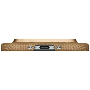 Dėklas PITAKA Ultra-Slim MagSafe Apple iPhone 17 golden glint - Image 4