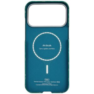 Dėklas PITAKA Ultra-Slim Monogram MagSafe Apple iPhone 17 Pro gold green - Image 6