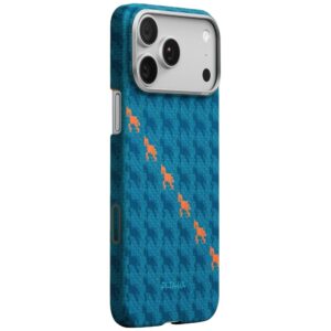 Dėklas PITAKA Happiness Rides Edge Dėklas MagSafe Apple iPhone 17 Pro Max indigo - Image 2