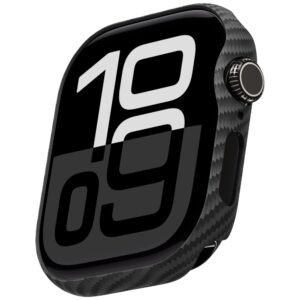 Dėklas PITAKA Air Dėklas Apple Watch 10 / 11 (42 mm) juodos spalvos and grey - Image 3