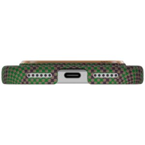 PITAKA Edge Dėklas Breath of Veins for Apple iPhone 17 Pro sprout surge - Image 5