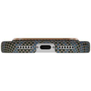 PITAKA Edge Dėklas Breath of Veins for Apple iPhone 17 Pro dive green - Image 5