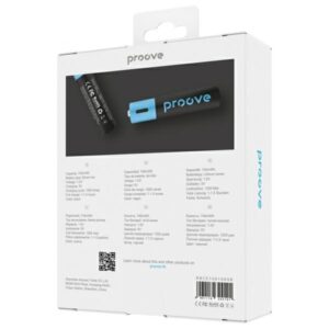 Proove AAA Batteries 740mWh 2vnt juodos spalvos - Image 3