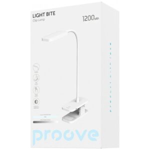 Proove Desk lamp Light Bite LED 1200mAh 5W baltos spalvos - Image 3