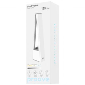 Proove Desk lamp Light Tower LED 1200mAh 5W baltos spalvos - Image 5