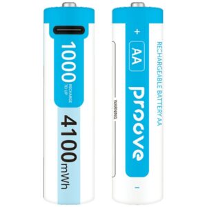Proove AA Batteries 4100mWh 2vnt baltos spalvos