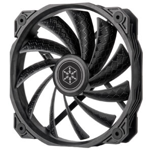 SilverStone Shark Force Fan, 160mm - black - Image 2