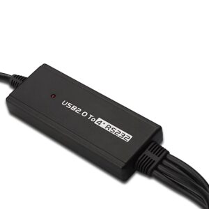 Digitus DA-70159 serijinis kabelis Juoda 1,5 m USB A tipo DB-9 - Image 3